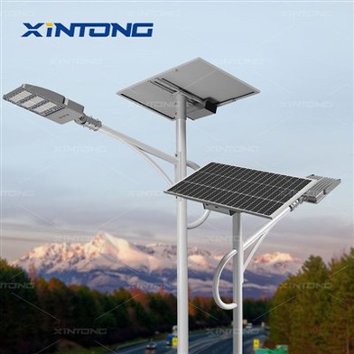 Proveedor de farolas solares divididas de 100 W