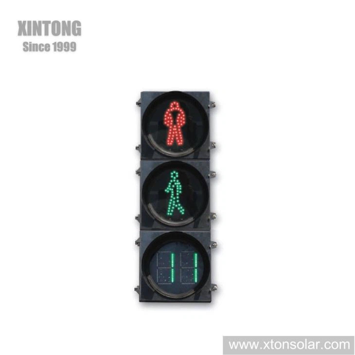 200/300/400mm Intelligent LED Traffic Signal Light With Countdown Timer 200/300/400mm Intelligent LED Traffic Signal Light With Countdown Timer