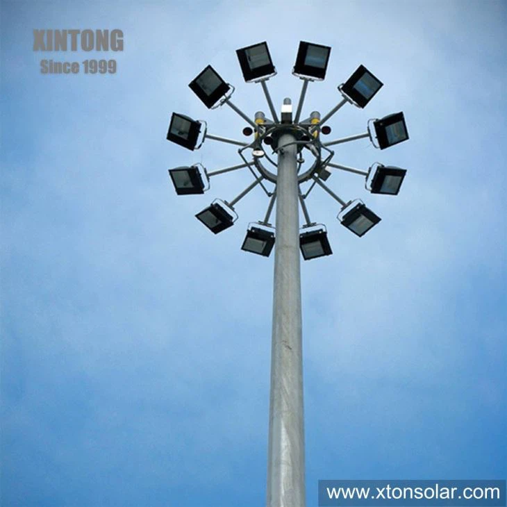 20m Steel Galvanized Pole LED Outdoor High Mast Light