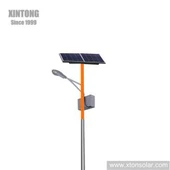 Farola solar de panel polivinílico con especificación de batería de litio